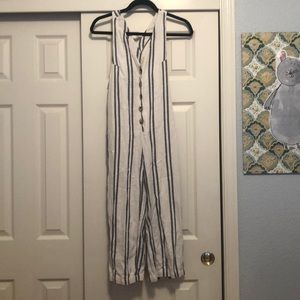 Urban Outfitters Striped Jumpsuit/Romper
